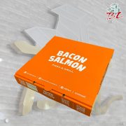 กล่อง Pizza Bacon Salmon